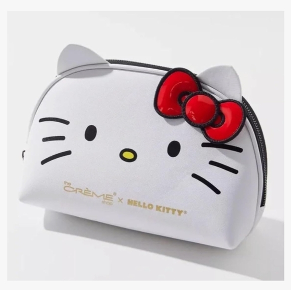 Hello Kitty Makeup Pouch by The Crème Shop - Picture 3 of 11
